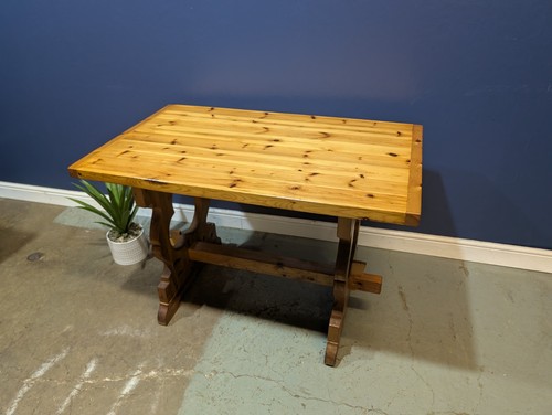 Vintage rustic pine table - rustic,