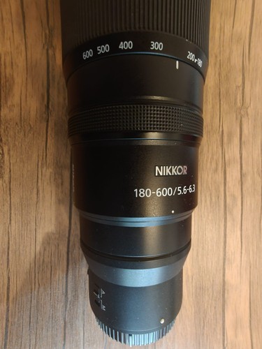 Nikon 180 600mm 6 - z, f5.6-6.3