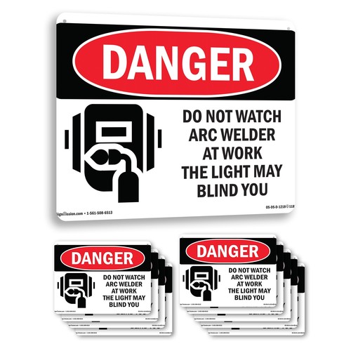 Not watch arc - not, welder