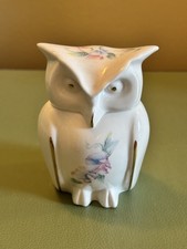 Aynsley Little Sweetheart Design, Fine Bone China, Owl Trinket, Animal Figurine