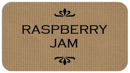Mini kraft brown jam - jam, jar