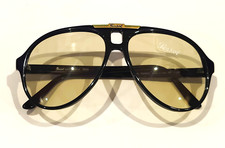 Persol Sunglasses Ratti 0697 95/44 Black Frames Yellow lens Unisex 60-14-140