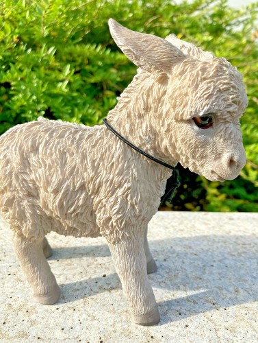 Donkey ornament cream - donkey, cream/fawn