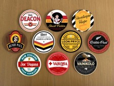 BRADFORD BULLS LEGENDS RUGBY LEAGUE COASTERS 10 PACK OR INDIVIDUAL