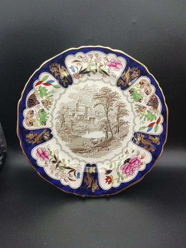 Mason 1975 christmas - mason's, plate