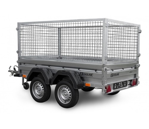 Cage trailer 8x4 twin - trailer,