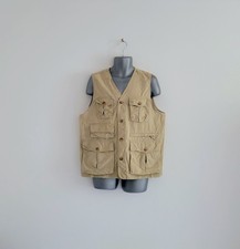 Men's Lands' End Hunting Shooting Fishing Sports Vest Gilet Size M