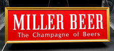Vintage Lighted Miller Beer