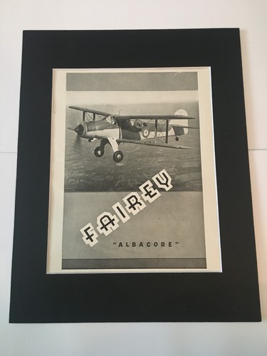 Fairey albacore aeroplane - fairey,
