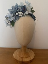 Dusky Blue & Light Blue Dahlia