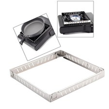 Gas Wind Cooker Adapter Burner Screen Camping Stand for Emergency Fishing