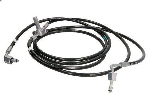 Hose line driver cab - hose, tilting