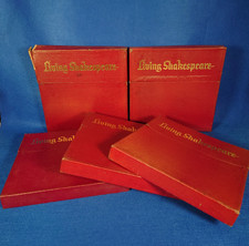 Vintage "Living Shakespeare" Vinyl Box Set Collection