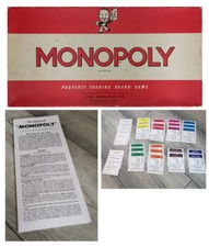 Monopoly spares 1935 1946 - monopoly,
