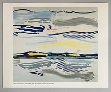 ROY LICHTENSTEIN, exhibition photographic print, Richard Gray Gallery, NYC, 1984