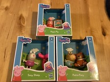 BNIB New 3 x Peppa’s Adventures Mini Figures - Peppa Pig Pedro Pony Suzy Sheep