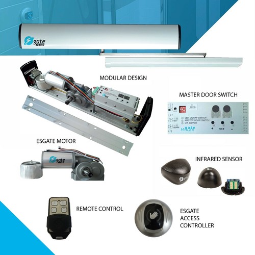 Electric swing door - , opener