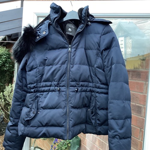 Zara dark blue down - blue, feather