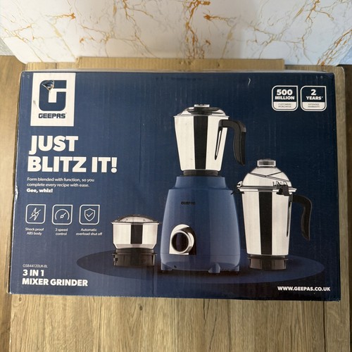 Geepas 600w 1 indian - 600w, 3-in-1