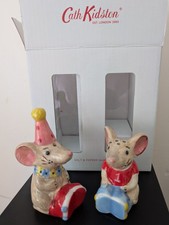 Cath Kidston Skate Party Salt And Pepper Mouse. New In Box 