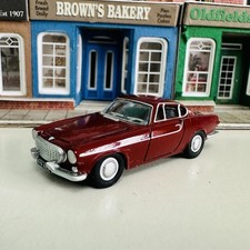 Oxford Diecast 1:76 OO Railway Scale Volvo P1800 Car Model In Maroon