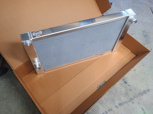 Aluminium radiator stockcar - aluminium,