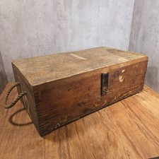 Vintage Wooden Military Style