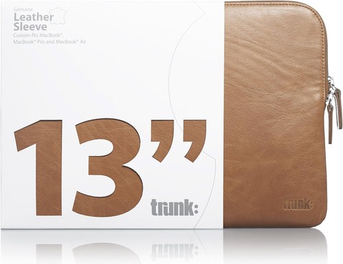 Gen leather laptop sleeve - gen,