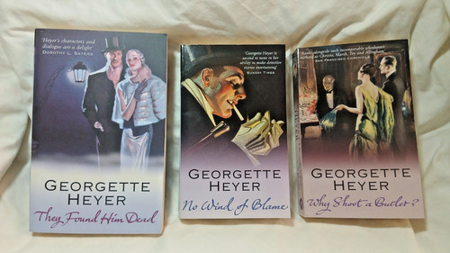Georgette heyer paperbacks - heyer,