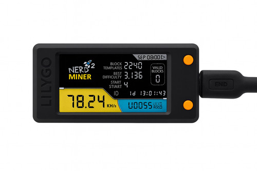 Nerd miner solo - /, lottery