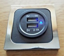 Hymer Eriba caravan twin USB