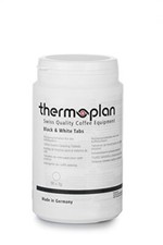 Thermoplan Cleaning Tablets Black and White coffee machines | Box of 90 | Black