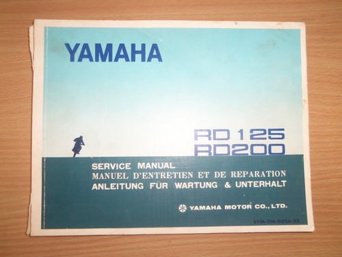 Yamaha rd125 rd200 - rd200, factory