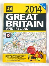 AA GREAT BRITAIN AND IRELAND ROAD MAP ATLAS 2014