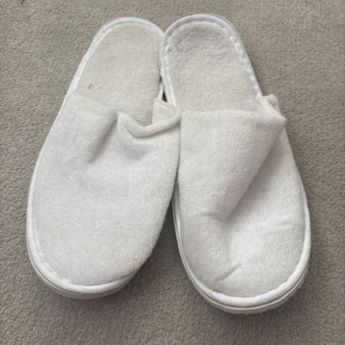 Well worn women slippers - worn, women’s