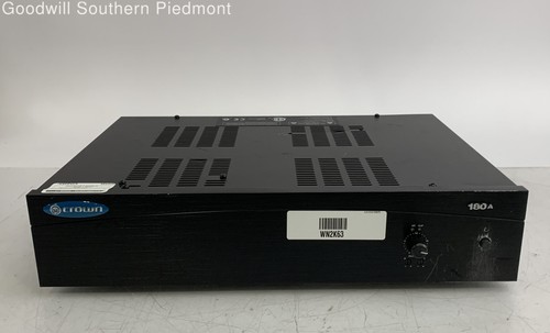 Crown 180a power amplifier - crown,