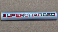 SUPERCHARGED BADGE REAR