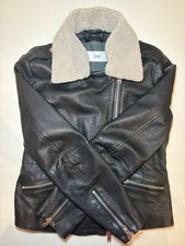 CLOSED Leather Jacket with