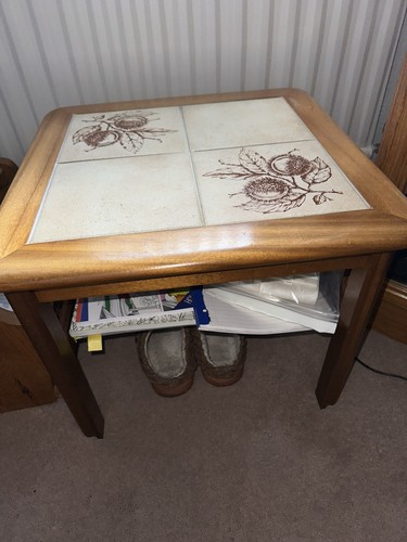 Teak coffee table the - a,