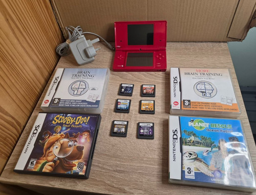 Nintendo dsi red - nintendo, with