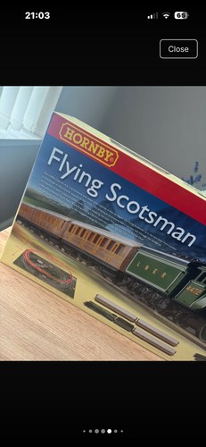 Hornby flying scotsman train - scotsman,