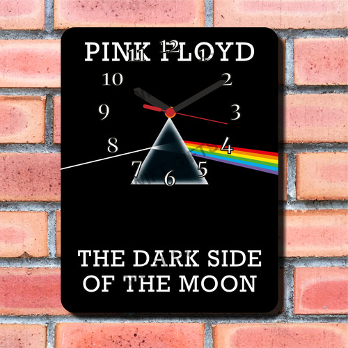 Pink floyd design wall - floyd, clock