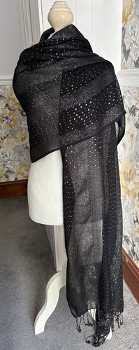 Black silver sequin - -,