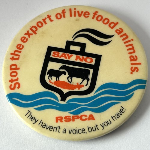 Rspca vintage campaign - rspca, pin