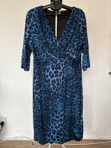 Per una blue - leopard, print