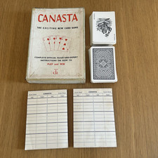 Vintage Canasta Card Game 1949