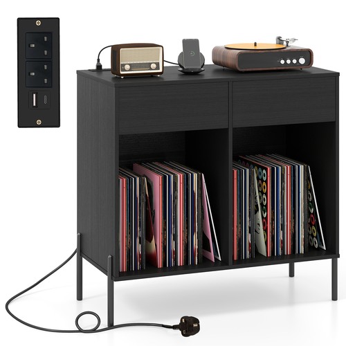 Costway record player stand - player,