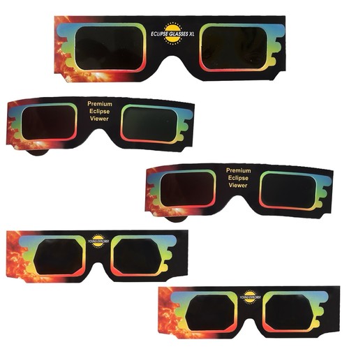 Eclipse glasses 5 pairs - x,