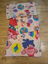 Character World Trolls World Tour Reversible Single Quilt Cover & Pillowcase Set