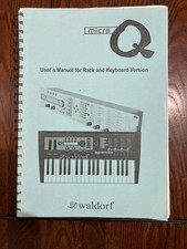 Waldorf Micro Q manual